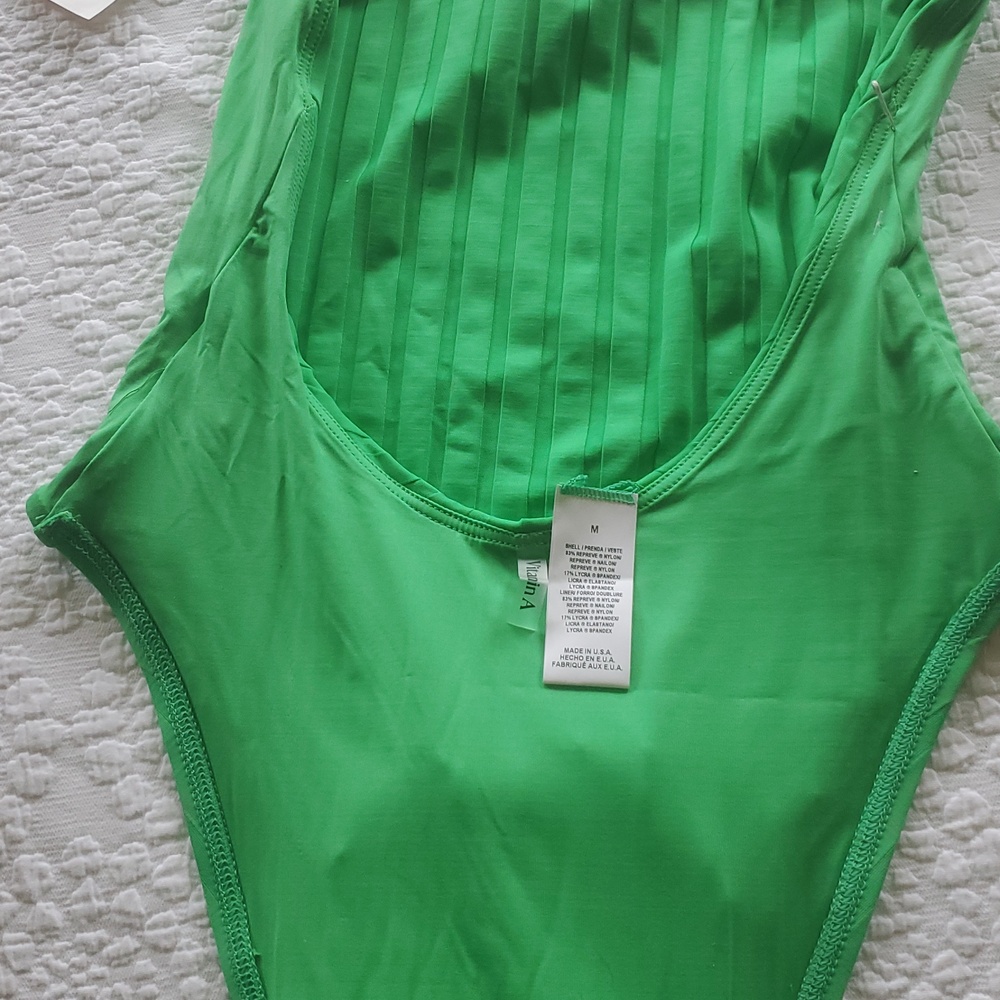 VITAMIN A ALIA RECYCLED NYLON ONE PIECE SWIM SUIT ;SIZE:MEDIUM - Picture 8 of 8